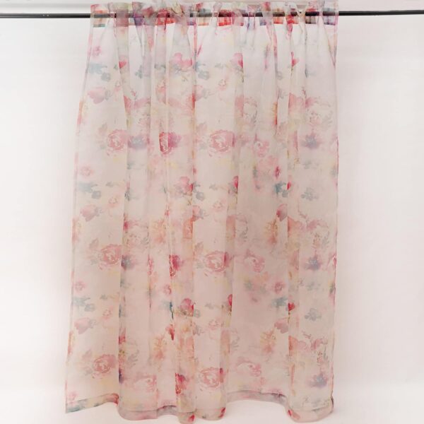 Stylish ZEBA Polyester Sheer Curtains for Doors and Living Rooms - Image 2