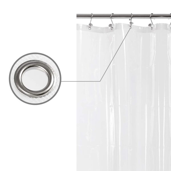 Barossa Design Waterproof Shower Curtain: Eco-Friendly, Mold Resistant, PVC Free - Image 4