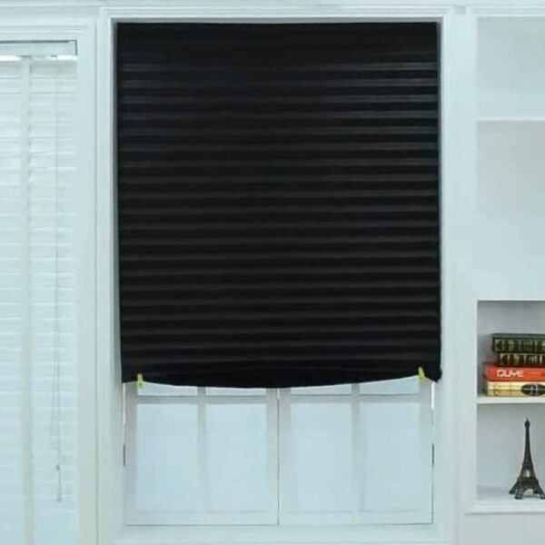 Blackout Pleated Window Shades: Stylish Cordless Light Control for Your Home - Image 6