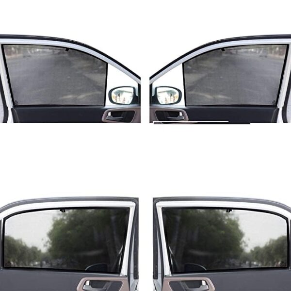 SOROO Car Sunshades: UV Protection Window Curtains for Micra - Set of 4 - Image 3