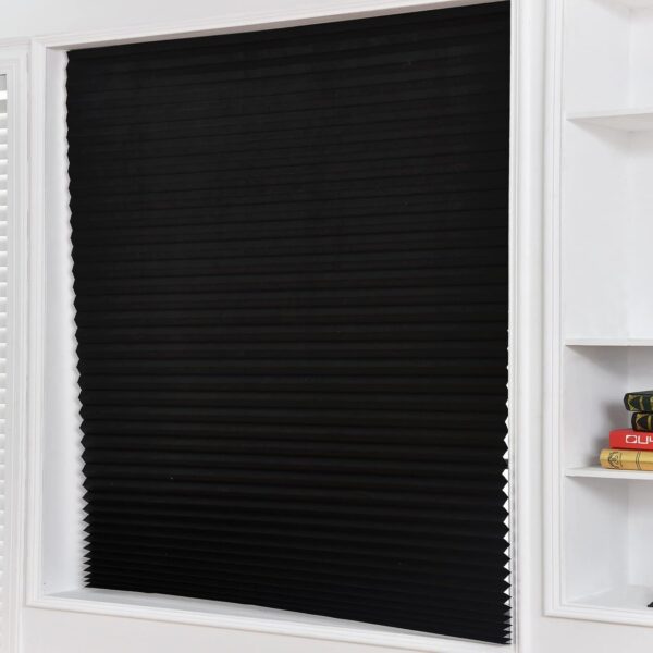 Blackout Pleated Window Shades: Stylish Cordless Light Block for Your Home - Image 6