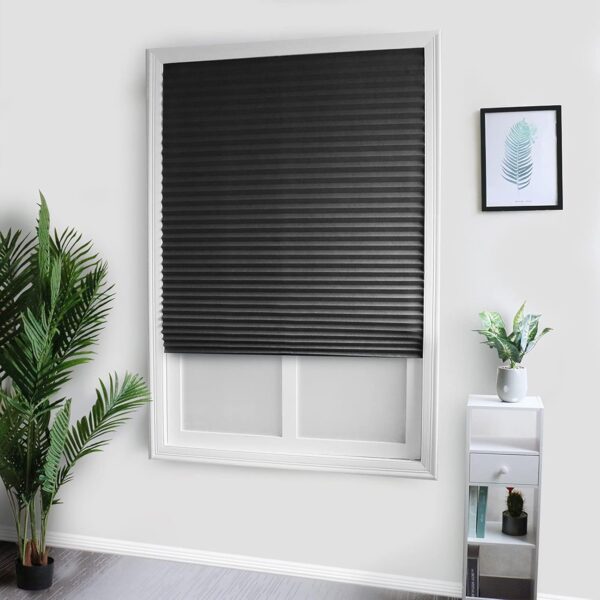 Blackout Pleated Window Shades: Stylish Cordless Light Block for Your Home - Image 7