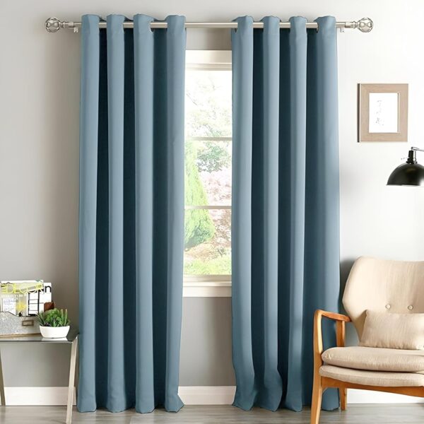 Solid Brown Blackout Curtains for Total Privacy and Noise Reduction in Your Home