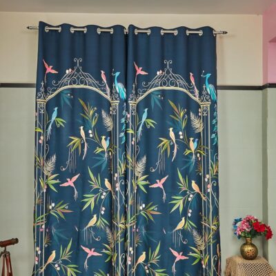 Tramb Printed Polyester Curtains: Stylish Privacy and Noise Reduction for Your Home