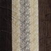 Elegant Brown Polyester Door Curtain Set - 4 Piece, 7ft Eyelet Design - Image 2