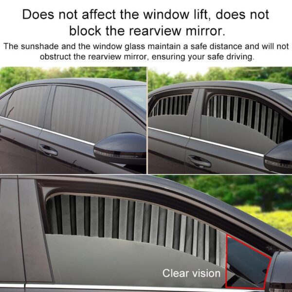 Car Side Window Curtain for UV Protection and Sunshade - EBIZ HIVE - Image 6