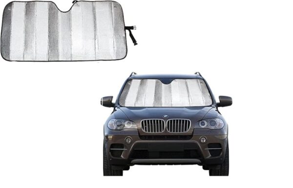 Aksmit Car Sunshade for Maruti Suzuki Ertiga - UV Protection & Comfort - Image 3