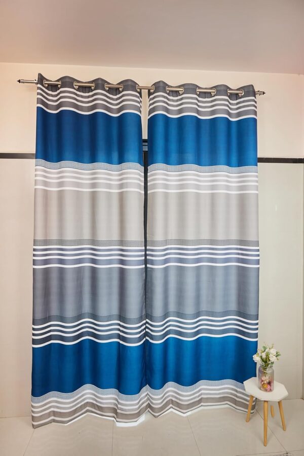 Tramb Printed Polyester Curtains: Stylish Privacy and Noise Reduction for Your Home