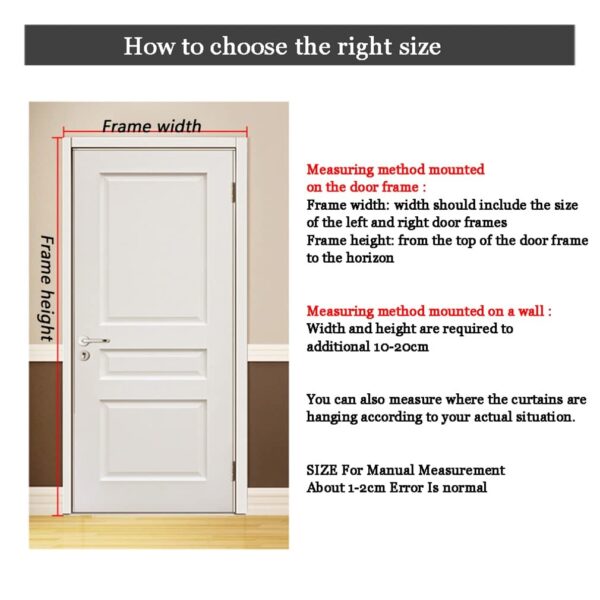 Insulated Door Curtain for Winter: Heavy Duty Soundproof and Windproof Protection - Image 5