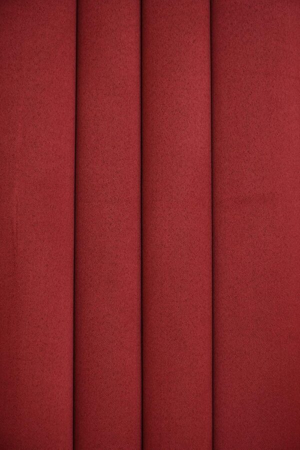 Elegant Maroon Blackout Curtains: 2-Piece Thermal Insulated Window Treatment - Image 5