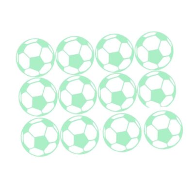 Glow in the Dark Football Stickers for Kids’ Room Decor