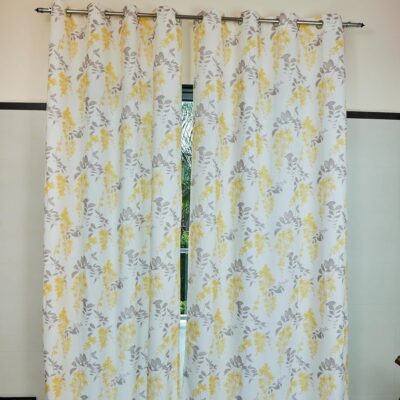 Tramb Printed Polyester Curtains: Stylish Privacy and Noise Reduction for Your Home