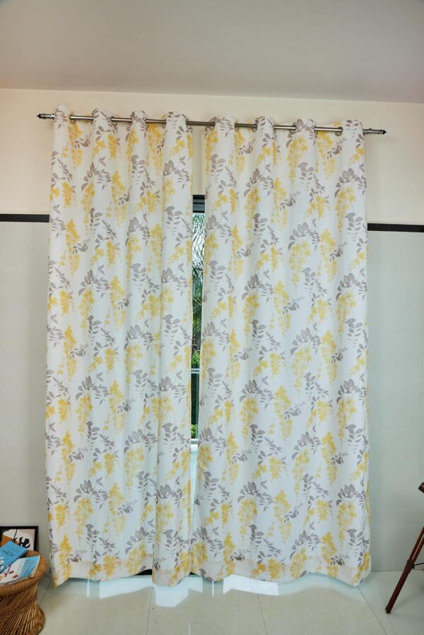 Tramb Printed Polyester Curtains: Stylish Privacy and Noise Reduction for Your Home