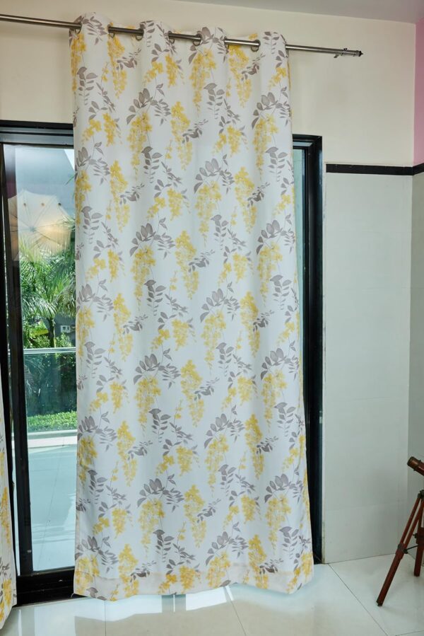 Tramb Printed Polyester Curtains: Stylish Privacy and Noise Reduction for Your Home - Image 2