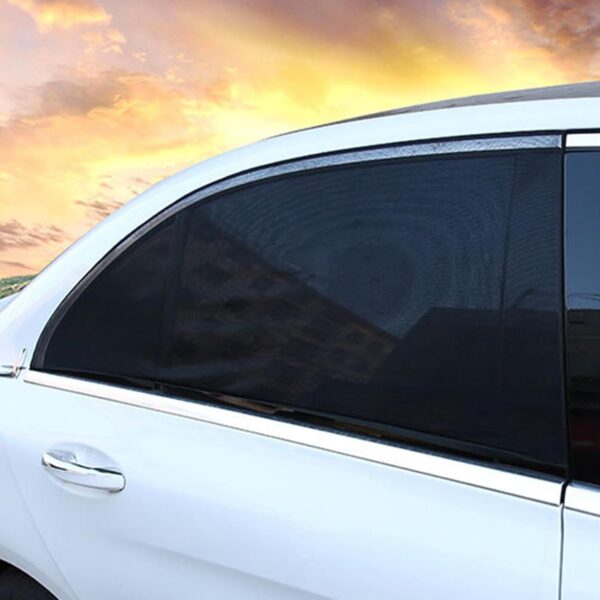 Breathable Mesh Car Window Sunshade - Stylish Interior Protection for Your Vehicle - Image 4