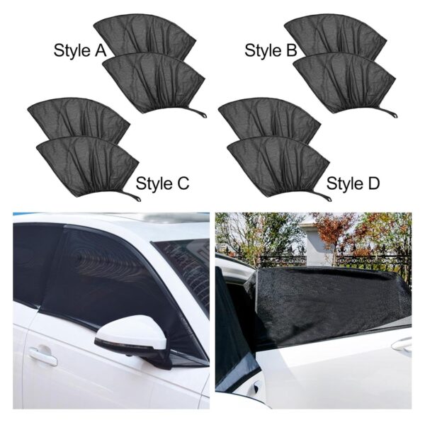 Breathable Mesh Car Window Sunshade: Stylish Interior Protection and Comfort - Image 3