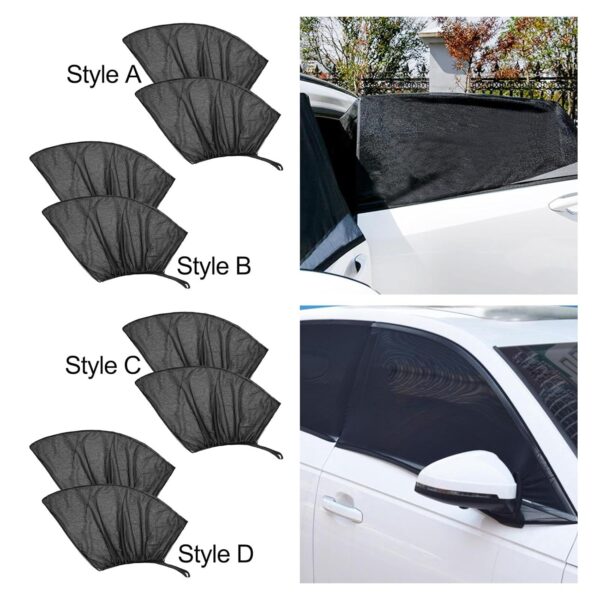 Breathable Mesh Car Window Sunshade: Stylish Interior Protection and Comfort - Image 5