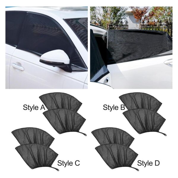 Breathable Mesh Car Window Sunshade: Stylish Interior Protection and Comfort - Image 4