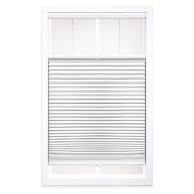 Cordless Blackout Cellular Shade: Top Down Bottom Up, 20″ x 48″ White