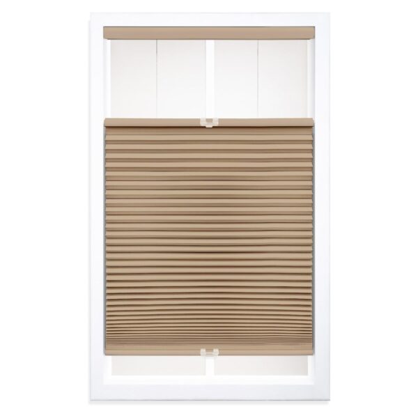 Cordless Blackout Cellular Shade 18.5" W x 48" H in Latte