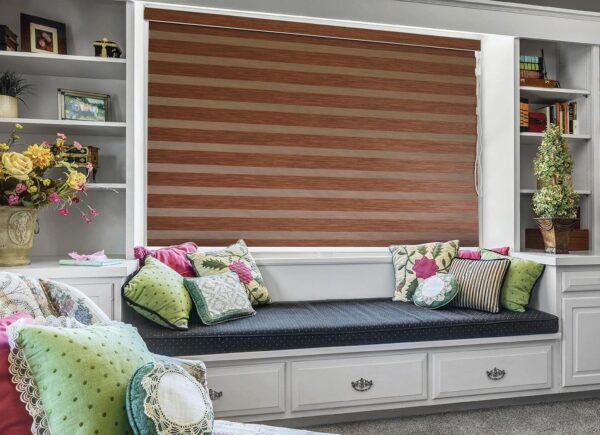 Stylish Zebra Blinds Polyester Curtains for Windows and Outdoor Decor - Image 3