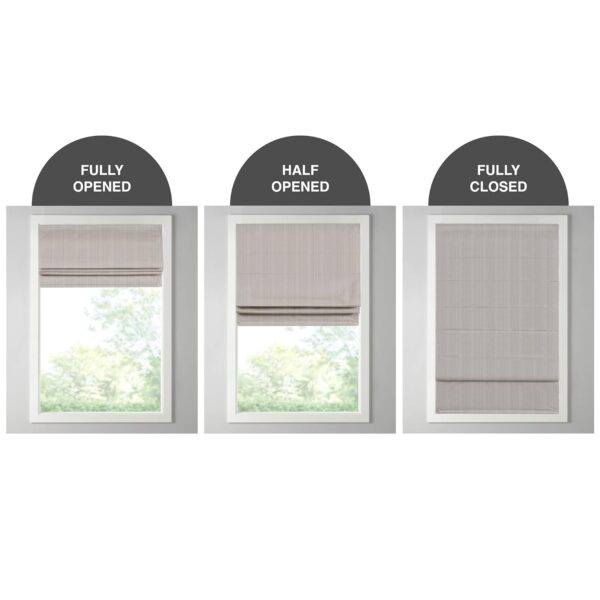 Madison Park Galen Darkening Cordless Roman Shades for Stylish Home Decor - Image 9