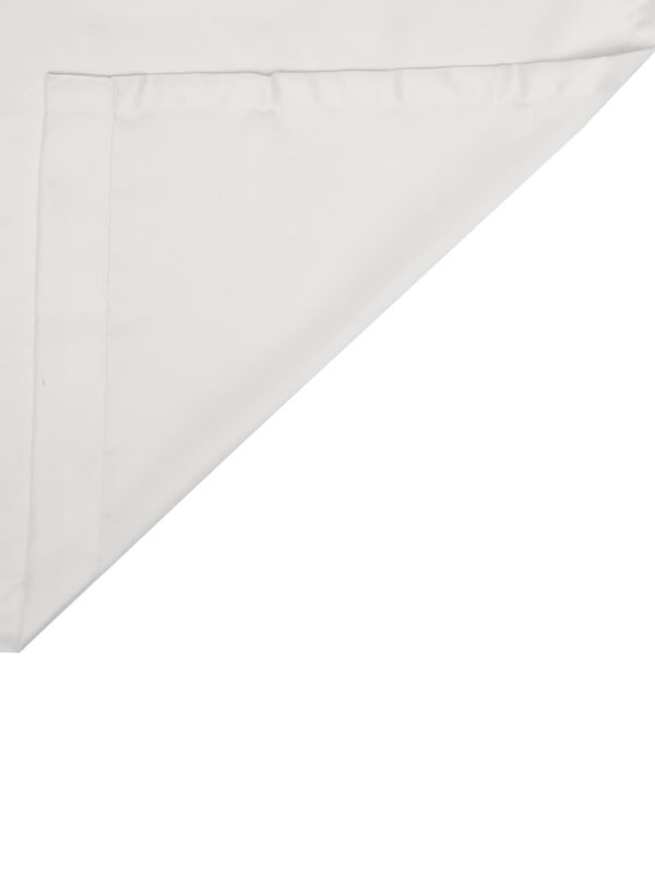 Premium Silky Satin White Voile Draperies for Elegant Long Door Decor - Image 5