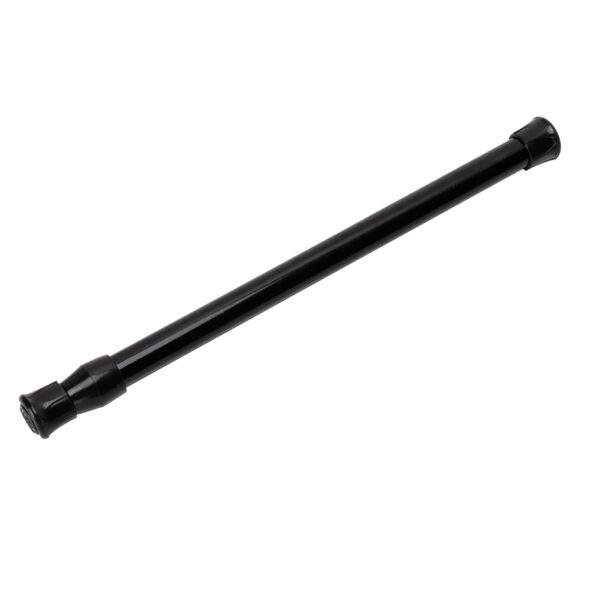 Adjustable Non-Slip Black Curtain Rod and Multi-Use Storage Solutions - Image 8