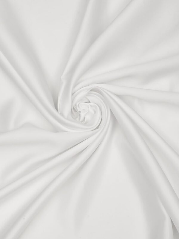 Premium Silky Satin White Voile Draperies for Elegant Long Door Decor - Image 4