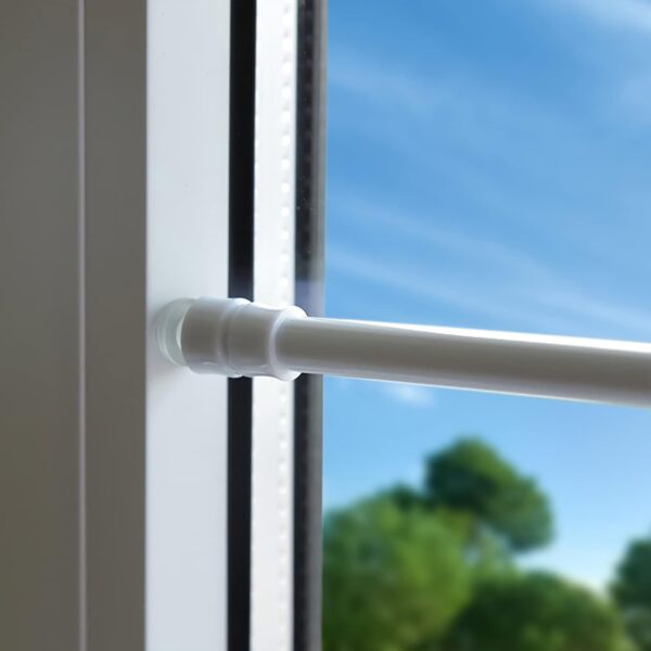 Adjustable Tension Curtain Rods: 2Pcs Mini Spring Rods for Windows - Image 5