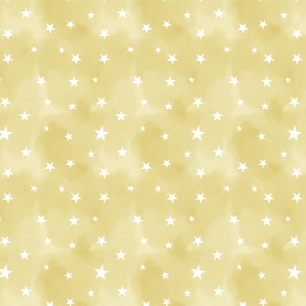 Starry Dreams Kids Blackout Curtains in Lemon Yellow - Light Blocking Set - Image 4