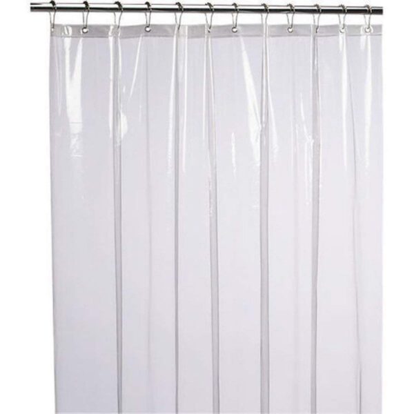 Transparent PVC AC Curtain: Waterproof, Quick Water Release, 7 Feet Long - Image 2