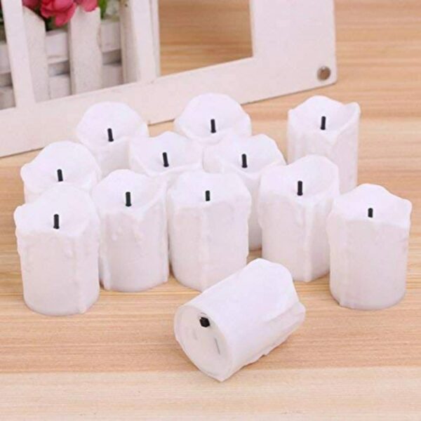 Acrylic LED Tea Light Candles for Home, Weddings, and Christmas Decor - Image 7