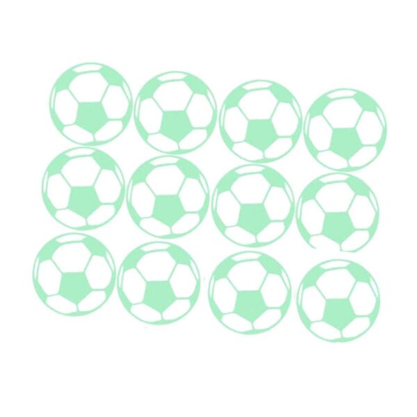 Glow in the Dark Football Stickers for Kids' Room Decor - Image 6