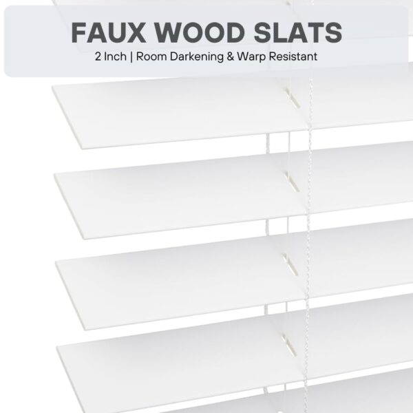 Brighten Your Space with Lotus & Windoware 2-Inch Faux Wood Blinds - Image 7