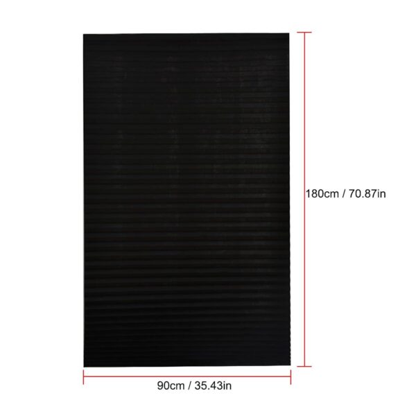 Stylish DOGOU Blackout Pleated Window Shades: Light-Blocking & Cordless Solutions - Image 2