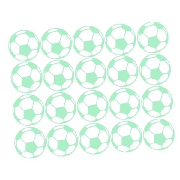 Glow in the Dark Football Stickers for Kids' Room Decor - Image 6