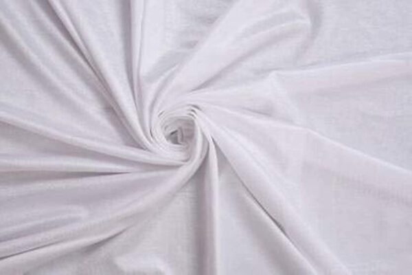 Elegant 2 Piece White Polyester Eyelet Curtains Set for Stunning Windows - Image 3