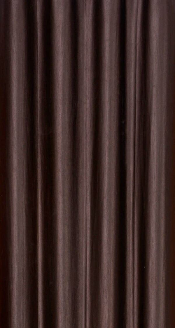 Yarnis Coffee Brown Eyelet Curtains: Light-Filtering Polyester Combo Pack of 3 - Image 3