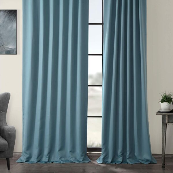 Solid Brown Blackout Curtains for Total Privacy and Noise Reduction in Your Home - Image 4