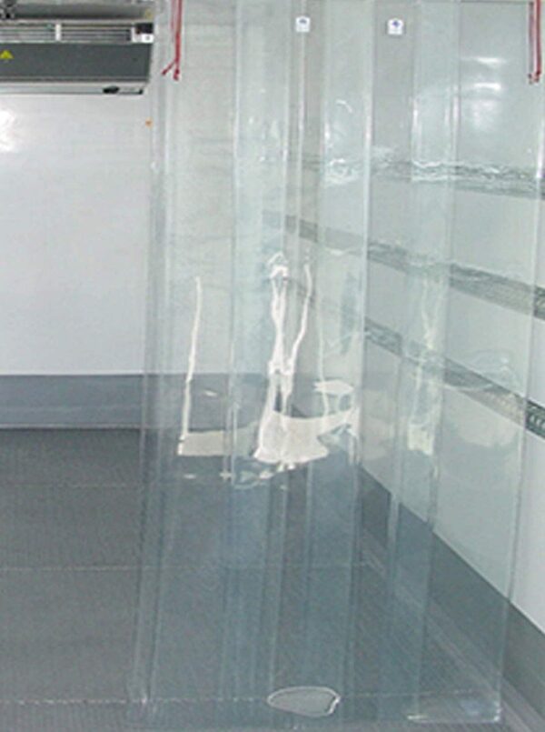 Transparent PVC Curtain - 0.30mm, 4.5x7 ft with 8 Hooks for Easy Installation - Image 2