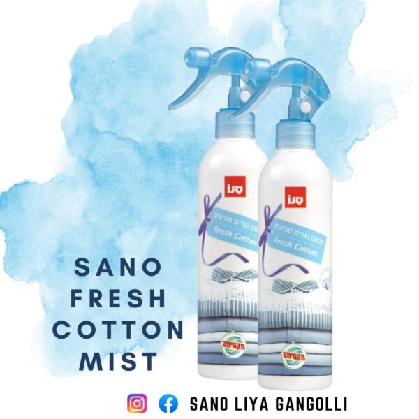 Fresh Cotton Fabric Mist - Long-Lasting Odor Neutralizer for Home Textiles - Image 3