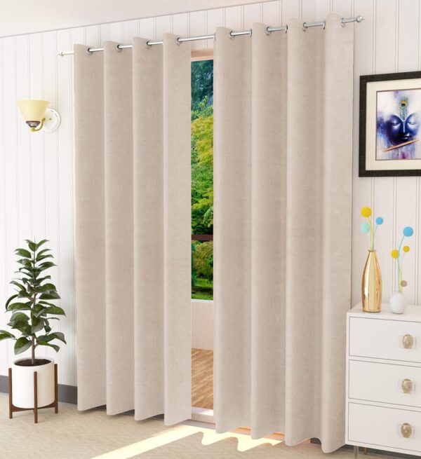 Premium Blackout Curtains for Bedrooms - 100% Room Darkening & Noise Reducing - Image 5