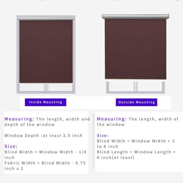 100% Blackout Roller Blinds for Windows: UV Protection and Waterproof Solutions - Image 3