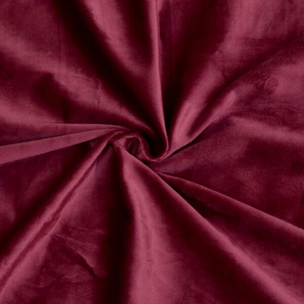 High-Quality Velvet Room Darkening Curtains for Living Room - Light Maroon Set - Image 4