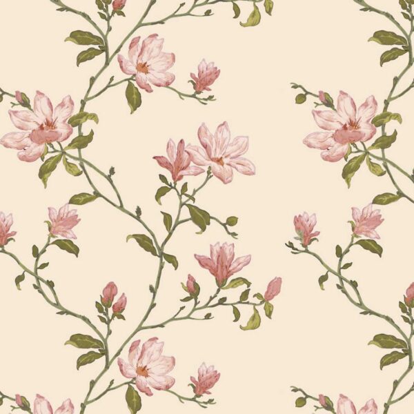 Elegant Floral Ombre Room Darkening Curtains Set of 4 in Pink & Beige - Image 5