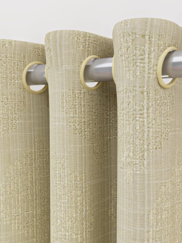 Elegant Tuscan Long Door Curtains - Durable, Light Filtering, Easy to Install - Image 3