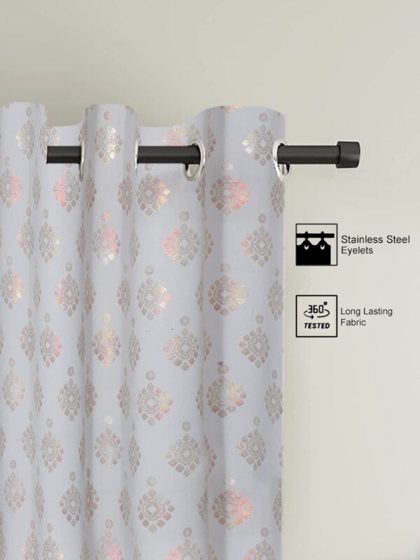 Umi 100% Blackout Foil Curtains - Stylish Door Curtains for Any Room - Image 7