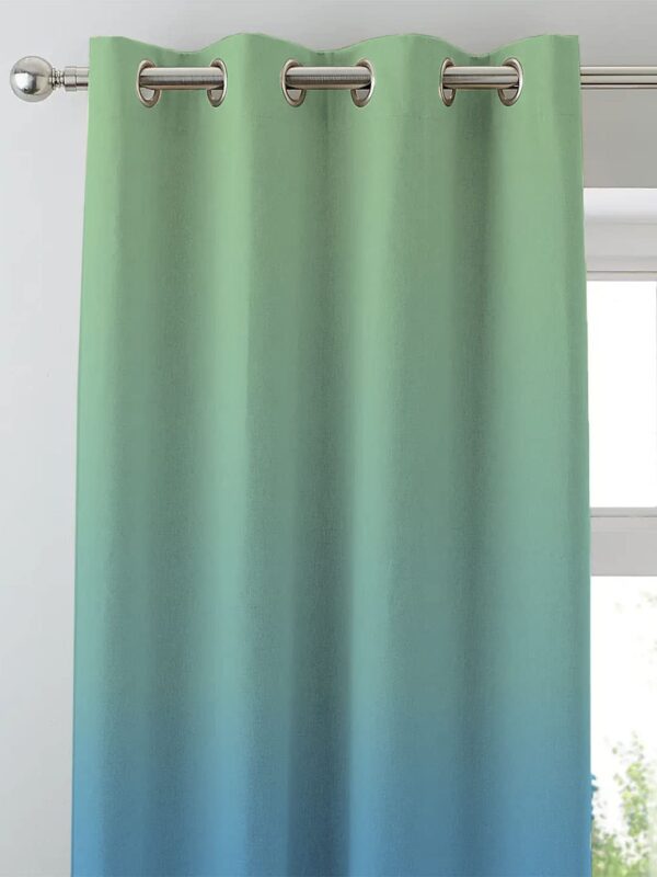 Ombre Satin Blackout Curtains: Elegant Light Blocking Solution for Your Home - Image 5