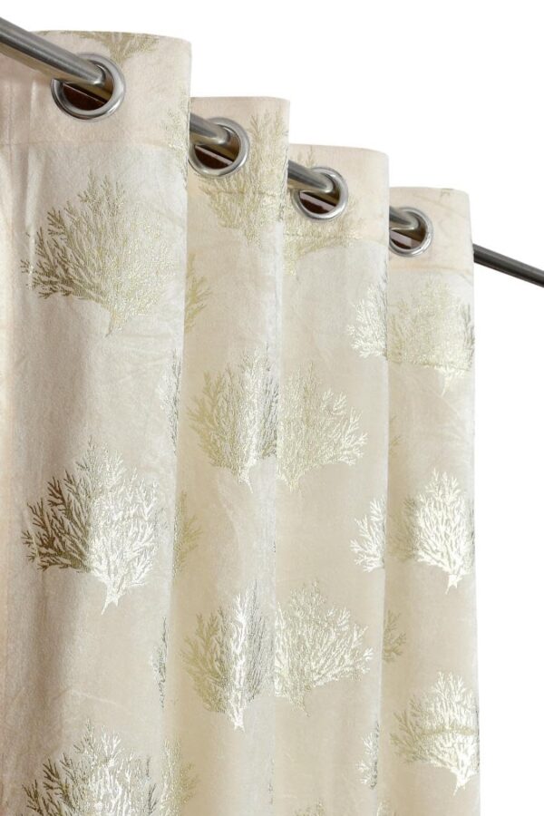 Elegant MAHIKA Velvet Room Darkening Curtains for Living Room and Bedroom - Image 3